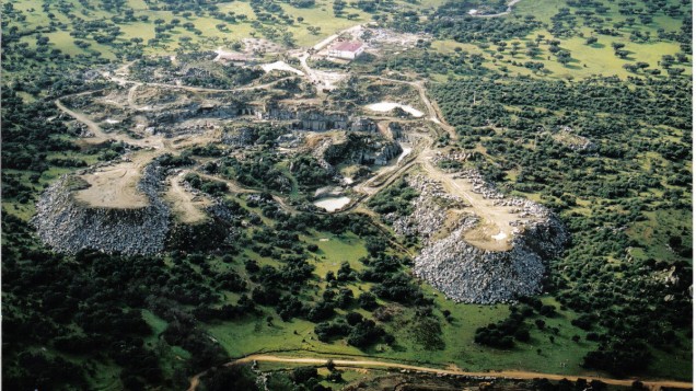 Aerial view of Quarry