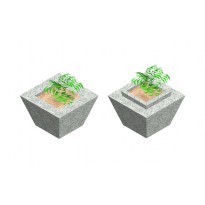 Pyramidal Pot for flowers