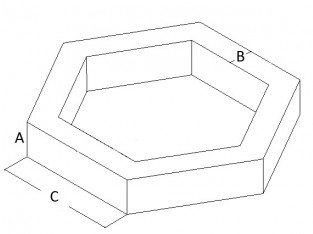 Caldera hexagonal